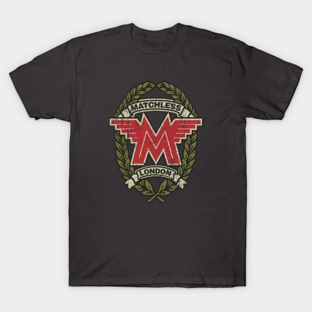 Matchless Motorcycles M Crest 1899 T-Shirt by JCD666